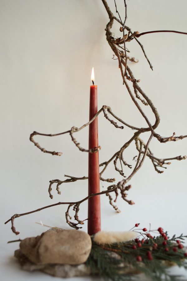 Herbal Infused Beeswax Candles - Image 2
