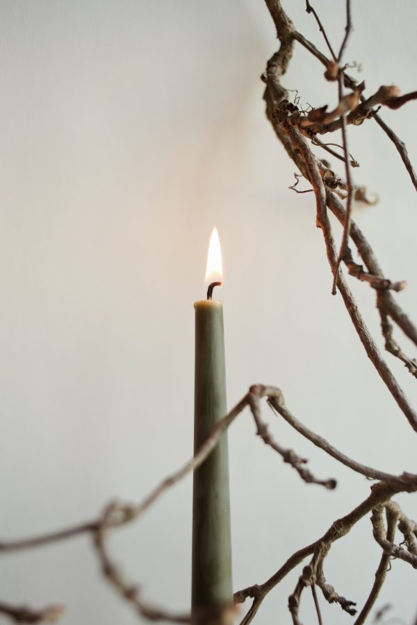 Herbal Infused Beeswax Candles - Image 5