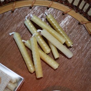 Mini Beeswax Candles - 8pk