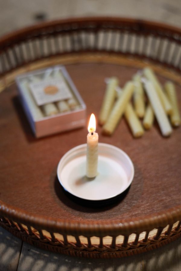Mini Beeswax Candles - 8pk - Image 3
