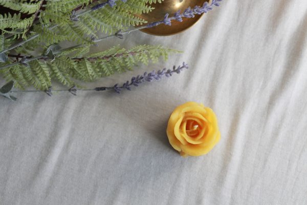 Seasonal Rose Candle - Image 3