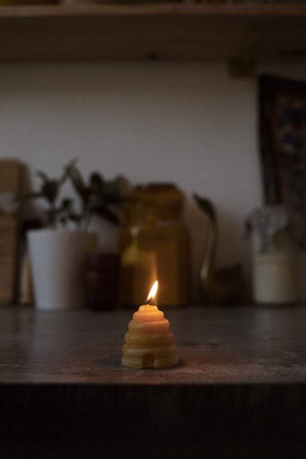 Beehive Beeswax Candle - 3pk - Image 2