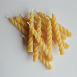 3" Birthday Beeswax Candles - 12pk