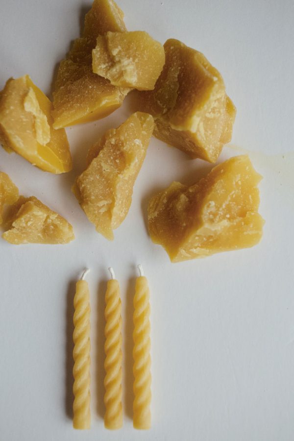 3" Birthday Beeswax Candles - 12pk - Image 2