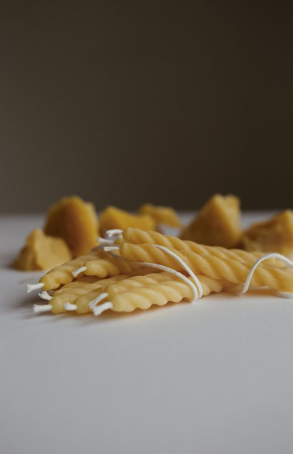3" Birthday Beeswax Candles - 12pk - Image 3