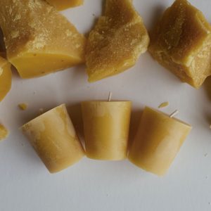 Votive Beeswax Candle - 3pk