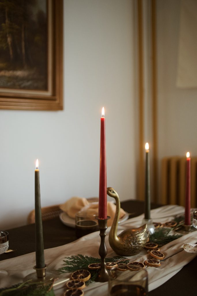 Herbal Infused Beeswax Candles