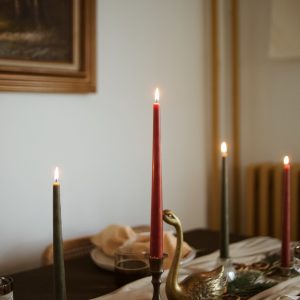 Herbal Infused Beeswax Candles